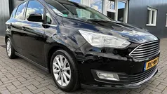 Zwart Gebruikt 2017 Ford C-MAX Titanium MPV | € 10.999 (Eerlijke prijs)