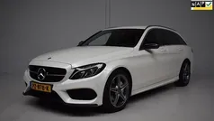Wit, metallic lak Gebruikt 2017 Mercedes C200 Premium Stationwagen | € 21.445 (Goede deal)