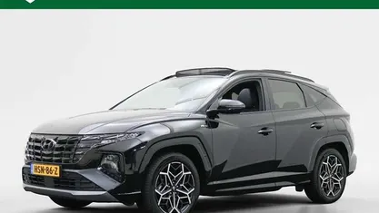 Abyss black (zwart metallic) Gebruikt 2023 Hyundai Tucson N Line SUV | € 36.900 (Eerlijke prijs)