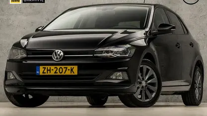 Zwart Occasion 2019 VW Polo Sportline Hatchback | € 13.445 (Eerlijke prijs)