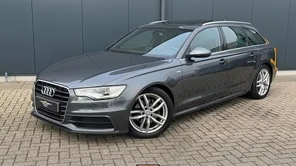 Occasion Audi A6 S-Line 180 PK (132 kW) 2013 Grijs (metallic) Stationwagen