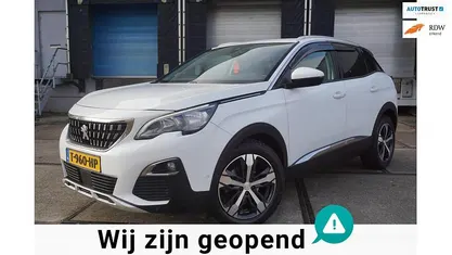 Wit Gebruikt 2018 Peugeot 3008 GT-line SUV | € 16.995 (Goede deal)
