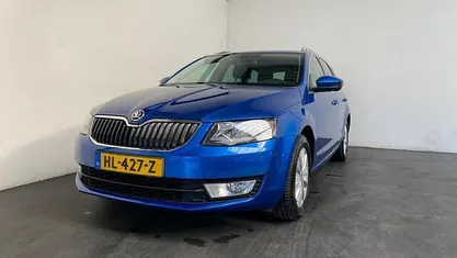 Occasion Skoda Octavia G-TEC Business Line 112 PK (82 kW) 2015 Blauw Stationwagen