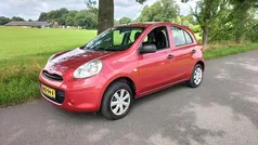 Rood Gebruikt 2011 Nissan Micra Visia Hatchback | € 2.950 (Eerlijke prijs)