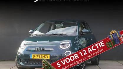 Groen Gebruikt 2022 Fiat 500e La Prima Hatchback | € 20.895 (Eerlijke prijs)