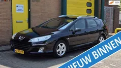 Zwart, metallic lak Gebruikt 2007 Peugeot 407 Business-Line Stationwagen | € 1.950 (Goede deal)