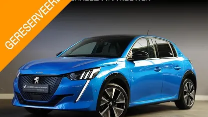 Blauw Occasion 2020 Peugeot e-208 GTi Hatchback | € 14.935 (Eerlijke prijs)