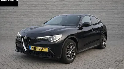 Occasion Alfa Romeo Stelvio Super 203 PK (149 kW) 2018 Zwart SUV