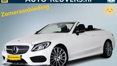 Wit Gebruikt 2018 Mercedes C200 AMG line Cabriolet | € 29.500 (Eerlijke prijs)