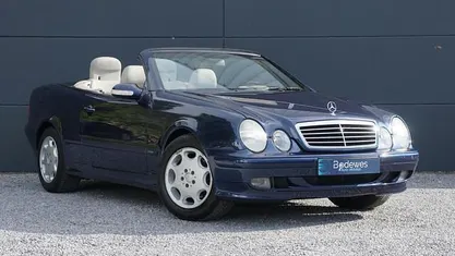 Blauw Occasion 1999 Mercedes CLK320 Elegance Cabriolet | € 7.990 (Eerlijke prijs)