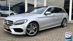 Grijs Gebruikt 2017 Mercedes C180 Business Stationwagen | € 19.995 (Eerlijke prijs)