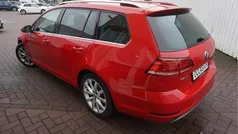 Rood Gebruikt 2018 VW Golf VII Highline Stationwagen | € 16.945 (Goede deal)