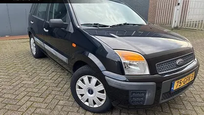 Occasion Ford Fusion Cool & Sound Edition 80 PK (58 kW) 2008 Zwart (metallic) MPV