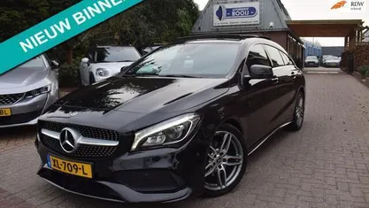 Zwart, metallic lak Occasion 2019 Mercedes CLA180 Shooting Brake Business Stationwagen | € 21.945 (Super prijs)