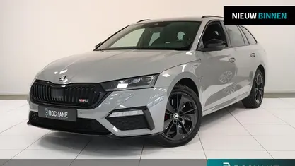 Occasion Skoda Octavia Business Line 245 PK (180 kW) 2021 Grijs Stationwagen