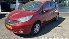 Rood, metallic lak Gebruikt 2013 Nissan Note MPV | € 7.495 (Eerlijke prijs)