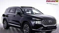Zwart Gebruikt 2022 Hyundai Santa Fe Premium SUV | € 38.900 (Eerlijke prijs)