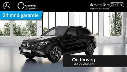 Zwart Occasion 2024 Mercedes GLC300e AMG line SUV | € 69.850 (Eerlijke prijs)