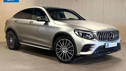Grijs Occasion 2019 Mercedes GLC250 AMG Coupé | € 39.900 (Eerlijke prijs)