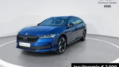 Blauw, metallic lak Nieuw 2025 Skoda Superb Business Line Stationwagen | € 54.890 (Eerlijke prijs)