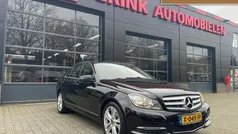 Zwart Gebruikt 2014 Mercedes C180 Avantgarde Sedan | € 15.900 (Super prijs)