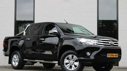 Zwart Gebruikt 2017 Toyota HiLux Pickup | € 29.950 (Eerlijke prijs)