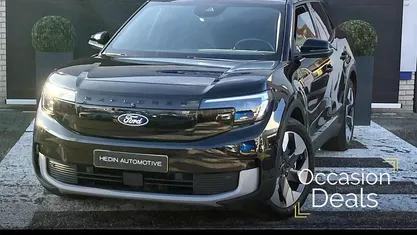 Zwart Occasion 2025 Ford Explorer Extended Range SUV | € 40.945 (Eerlijke prijs)