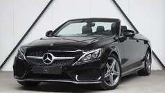 Zwart Gebruikt 2018 Mercedes 200 AMG line Cabriolet | € 25.999 (Super prijs)