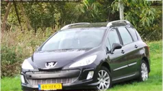 Zwart Gebruikt 2008 Peugeot 308 SW Stationwagen | € 1.749 (Eerlijke prijs)