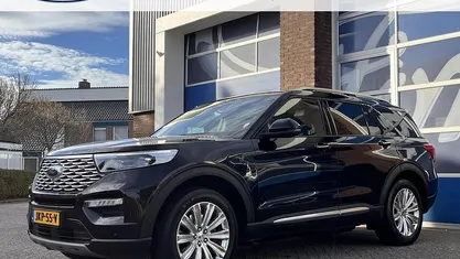 Zwart Gebruikt 2022 Ford Explorer ST-Line SUV | € 52.650 (Eerlijke prijs)