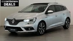 Gris platine (d69) (licht grijs) Gebruikt 2018 Renault Mégane GrandTour Bose Edition Stationwagen | € 12.800 (Eerlijke prijs)