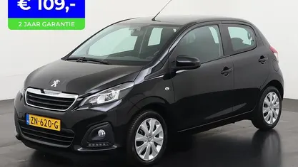 Zwart Occasion 2019 Peugeot 108 Active Hatchback | € 9.690 (Eerlijke prijs)