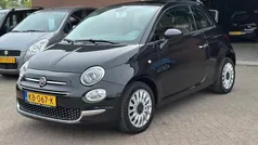Zwart Gebruikt 2016 Fiat 500 Lounge Hatchback | € 7.995 (Eerlijke prijs)