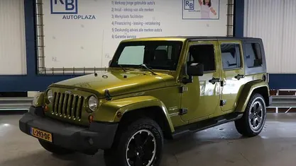 Occasion Jeep Wrangler Unlimited Sahara 199 PK (146 kW) 2008 Groen SUV