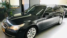 Zwart Gebruikt 2008 BMW 530 Stationwagen | € 5.999 (Eerlijke prijs)