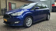 Blauw, metallic lak Gebruikt 2018 Ford C-MAX Titanium MPV | € 9.950 (Super prijs)