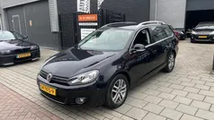 Zwart, metallic lak Gebruikt 2011 VW Golf VI Highline Stationwagen | € 8.499 (Eerlijke prijs)