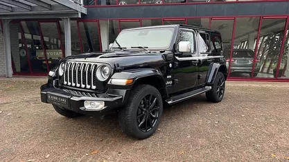 Occasion Jeep Wrangler Unlimited Sahara 381 PK (280 kW) 2023 Zwart SUV