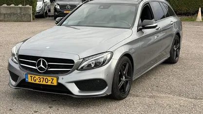 Grijs Occasion 2015 Mercedes C300 Stationwagen | € 6.750 (Super prijs)