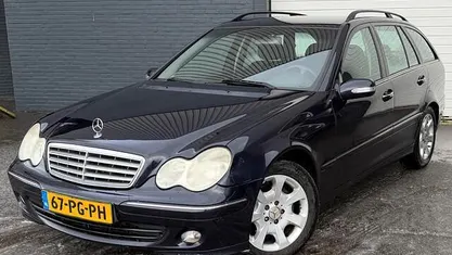Blauw Occasion 2004 Mercedes C180 Stationwagen | € 2.500 (Eerlijke prijs)