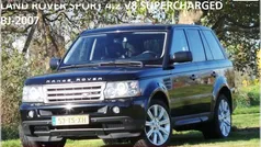 Zwart, metallic lak Gebruikt 2007 Land Rover Range Rover Sport SUV | € 14.949 (Goede deal)