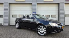 Zwart Gebruikt 2008 VW Eos Cabriolet | € 3.750 (Eerlijke prijs)