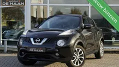 Zwart, metallic lak Gebruikt 2017 Nissan Juke Tekna SUV | € 14.650 (Eerlijke prijs)