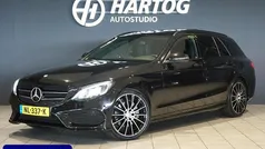 Zwart Gebruikt 2017 Mercedes C180 Sport Edition Stationwagen | € 16.850 (Eerlijke prijs)