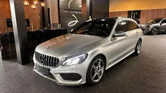 Grijs Gebruikt 2017 Mercedes C200 Premium Plus Stationwagen | € 22.950 (Eerlijke prijs)