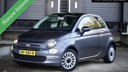 Grijs Occasion 2017 Fiat 500 Lounge Hatchback | € 7.995 (Eerlijke prijs)