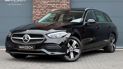 Zwart Gebruikt 2023 Mercedes C300 Luxury Stationwagen | € 37.500 (Super prijs)