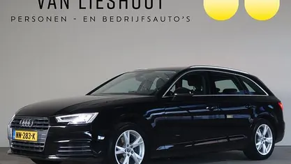 Occasion Audi A4 Sport 150 PK (110 kW) 2017 Zwart (metallic) Stationwagen