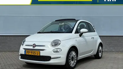 Wit Gebruikt 2017 Fiat 500C Connect Cabriolet | € 10.945 (Eerlijke prijs)