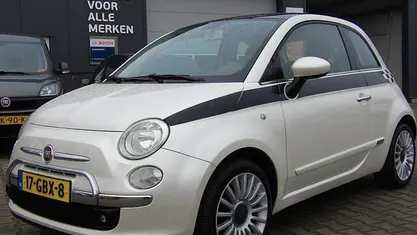 Occasion Fiat 500 Lounge 69 PK (50 kW) 2008 Wit (metallic) Hatchback